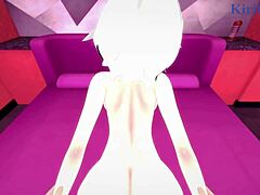 Arlecchino and Aether Unleash Hentai Fire