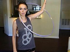 Hoop Girl's Dance Ignites Passion