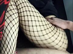 Teasing young mexican latina convinced for homemade fun at 18