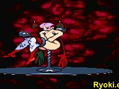 Kuromaru vs Lilith Anime Clash