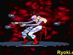 Kuromaru vs Lilith Anime Clash