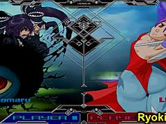 Kuromaru vs Lilith Anime Clash