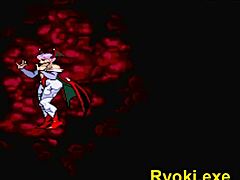 Kuromaru vs Lilith Anime Clash