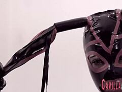 Real TS Cumming Show: BDSM Video