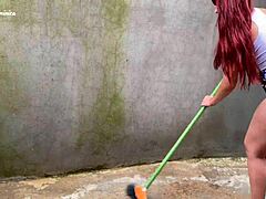 Brazilian Maid's Tempting Ass Drove Me Crazy