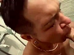 Milf’s Shower Fuck After Wild Party