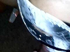 Masked Mexican wife teases with naughty toys