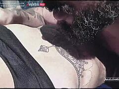 teasing latina evelyn buarque cums hard