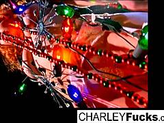 Charley And Her Alluring Girlfriend Tease Before Fucking