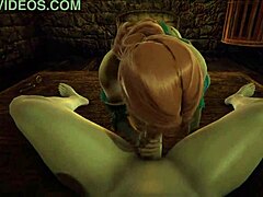 Redhead Triss’ Satisfying POV 3D Thrill