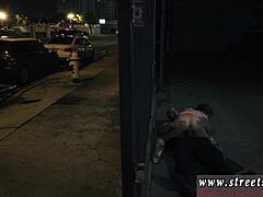 Teen in socks squirts hard under strict control