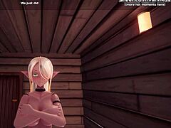 Blonde’s Thrill with Ebony Charm
