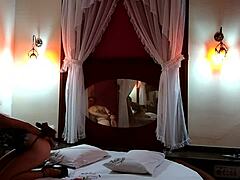 brunette mom's fiery anal craving