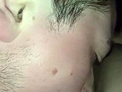 Bi boy sucks huge shaft