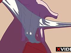 Yo, see this wild 3D anime action