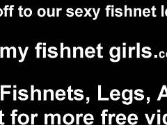 heard you’re into girls wearing fishnets for jerking instructions
