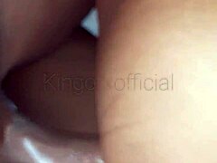 Claimed fresh girl's creamy delight hard