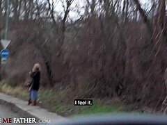 Aussie Babe's Intense Road Encounter