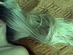 Cinematic Frame: Blonde Vixen Commands Pleasure