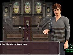 a 3d game with curvy milf