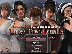a 3d game with curvy milf