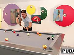 brooke brand’s sexy billiards game