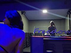 Kel Teases DJ with Playful Pinch