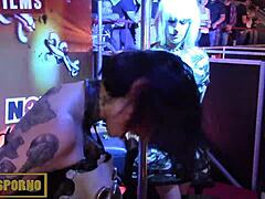 Blonde and Brunette Dominate in BDSM Threesome