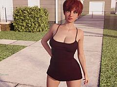 petite blonde milf in 3d charm