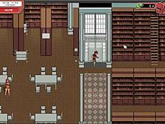 Flashing Cock In Public Library Hentai