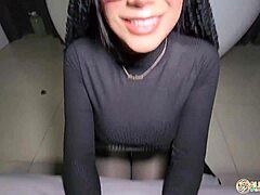 Curvy Latina's Tempting Solo Peak