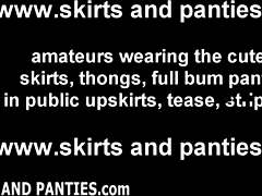 My sly pinches in underwear