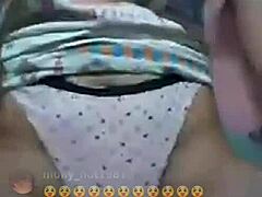 Teen teases with stunning curves