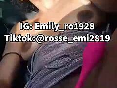 Masturbating In Car During Road Trip
