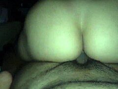 My anal ride felt rough with deep creampie