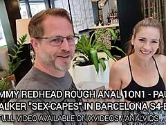 ammy redhead’s anal intro masturbation