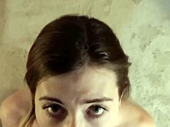 Deepthroat stepdad until he pounds me hard