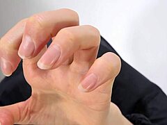 ever seen girls obsessed with hand fetish play?