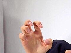 ever seen girls obsessed with hand fetish play?