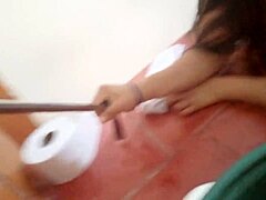 Latina milf cleaner gets pounded hard during house chores