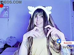 Cute Russian Teen Hints at Petite Brunette Charm