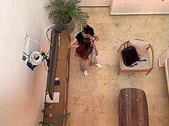 Conversational Short: Latin Girls Rub to New Heights