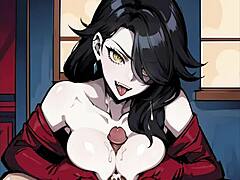 A sultry vampire hentai mix