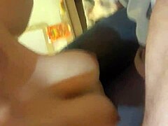 Wife rims husband in raw amateur session