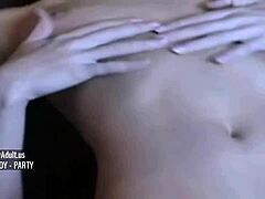 Cellphone fucking with huge toys drives her wild