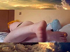 Blonde's Solo Erotic Display