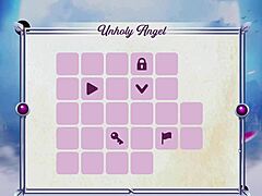 Animegirl's erotic gameplay in Unholy Angel 2