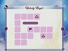 Animegirl's erotic gameplay in Unholy Angel 2