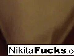 nikita’s fishnet solo tease