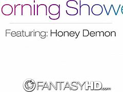 honey demon’s intense shower surprise